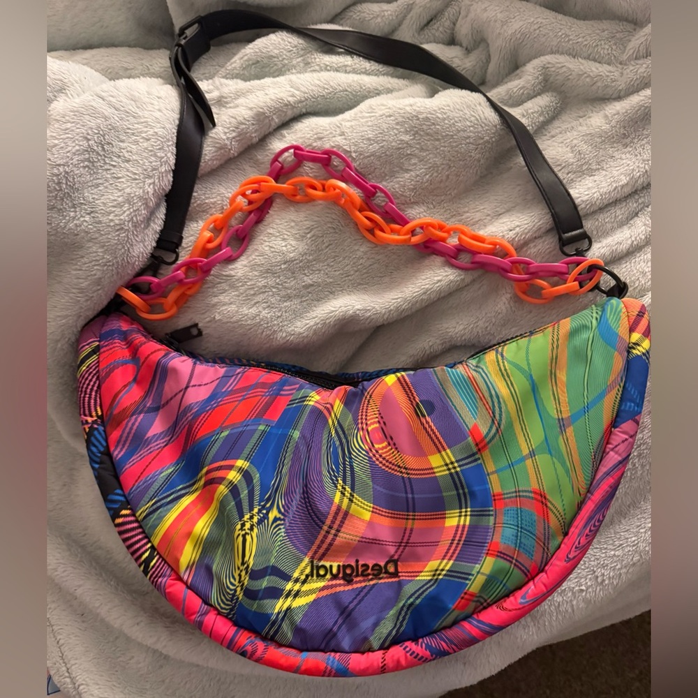 Desigual Colorful Patterned Bag